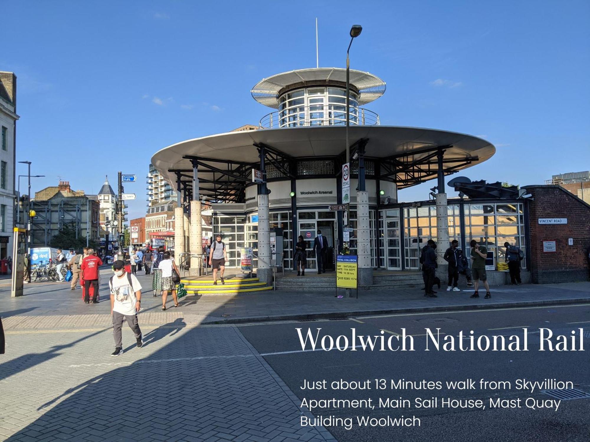Skyvillion - London River Thames Top Floor Apartments By Woolwich Ferry, Mins To London Excel, O2 Arena , London City Airport With Parking Exteriör bild
