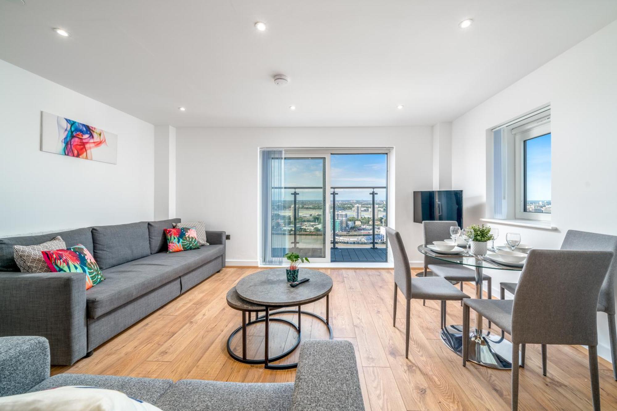 Skyvillion - London River Thames Top Floor Apartments By Woolwich Ferry, Mins To London Excel, O2 Arena , London City Airport With Parking Exteriör bild