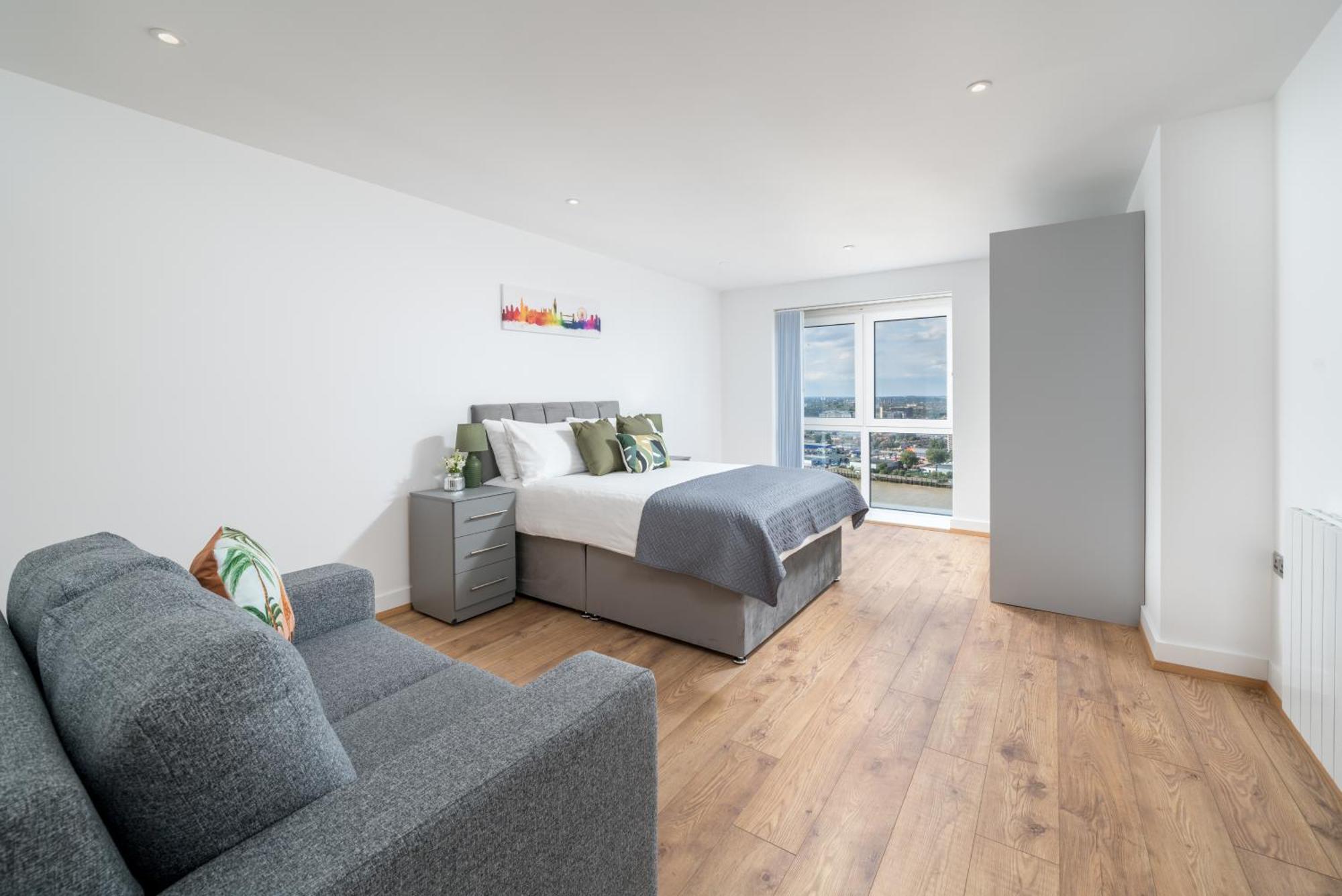 Skyvillion - London River Thames Top Floor Apartments By Woolwich Ferry, Mins To London Excel, O2 Arena , London City Airport With Parking Exteriör bild