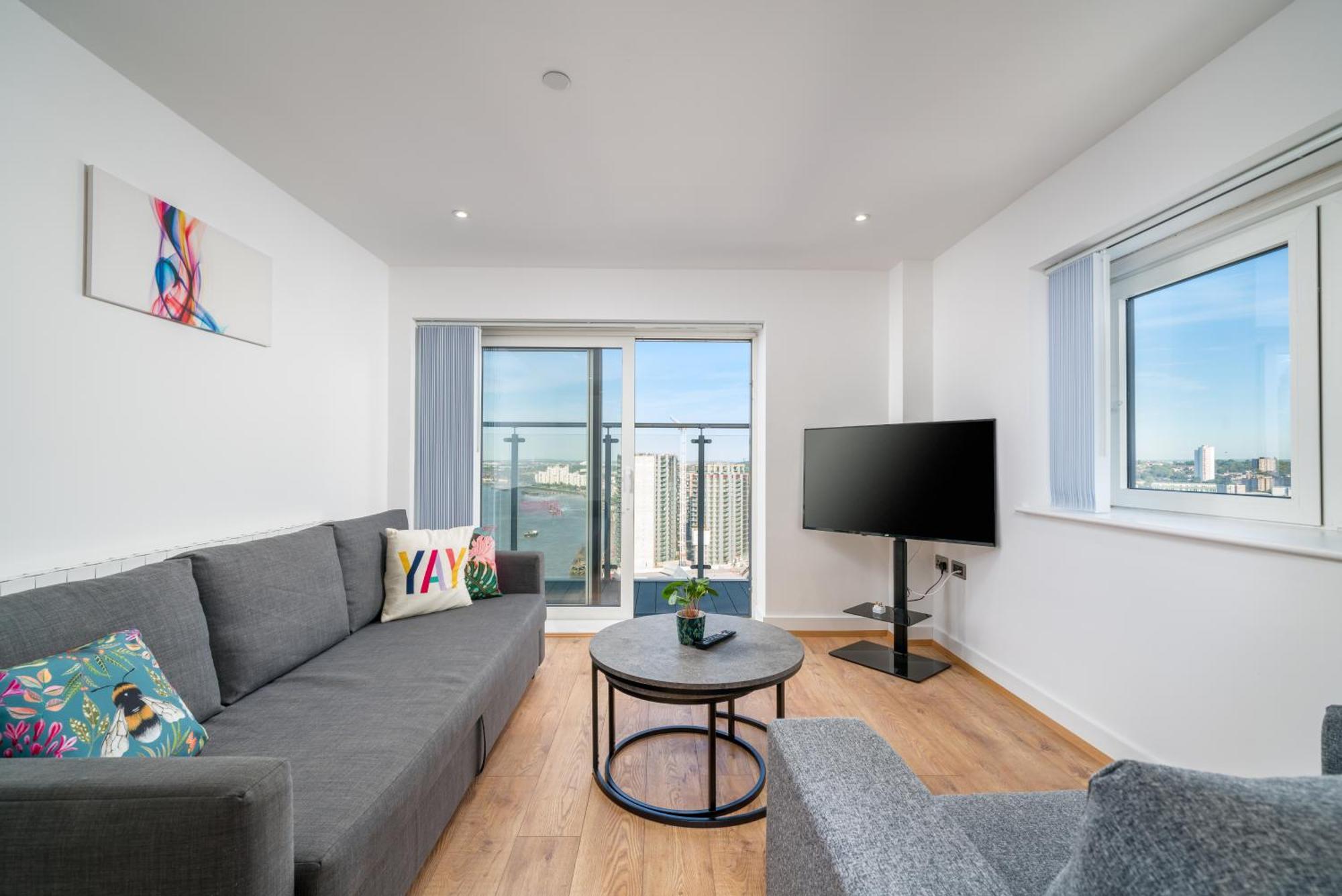 Skyvillion - London River Thames Top Floor Apartments By Woolwich Ferry, Mins To London Excel, O2 Arena , London City Airport With Parking Exteriör bild